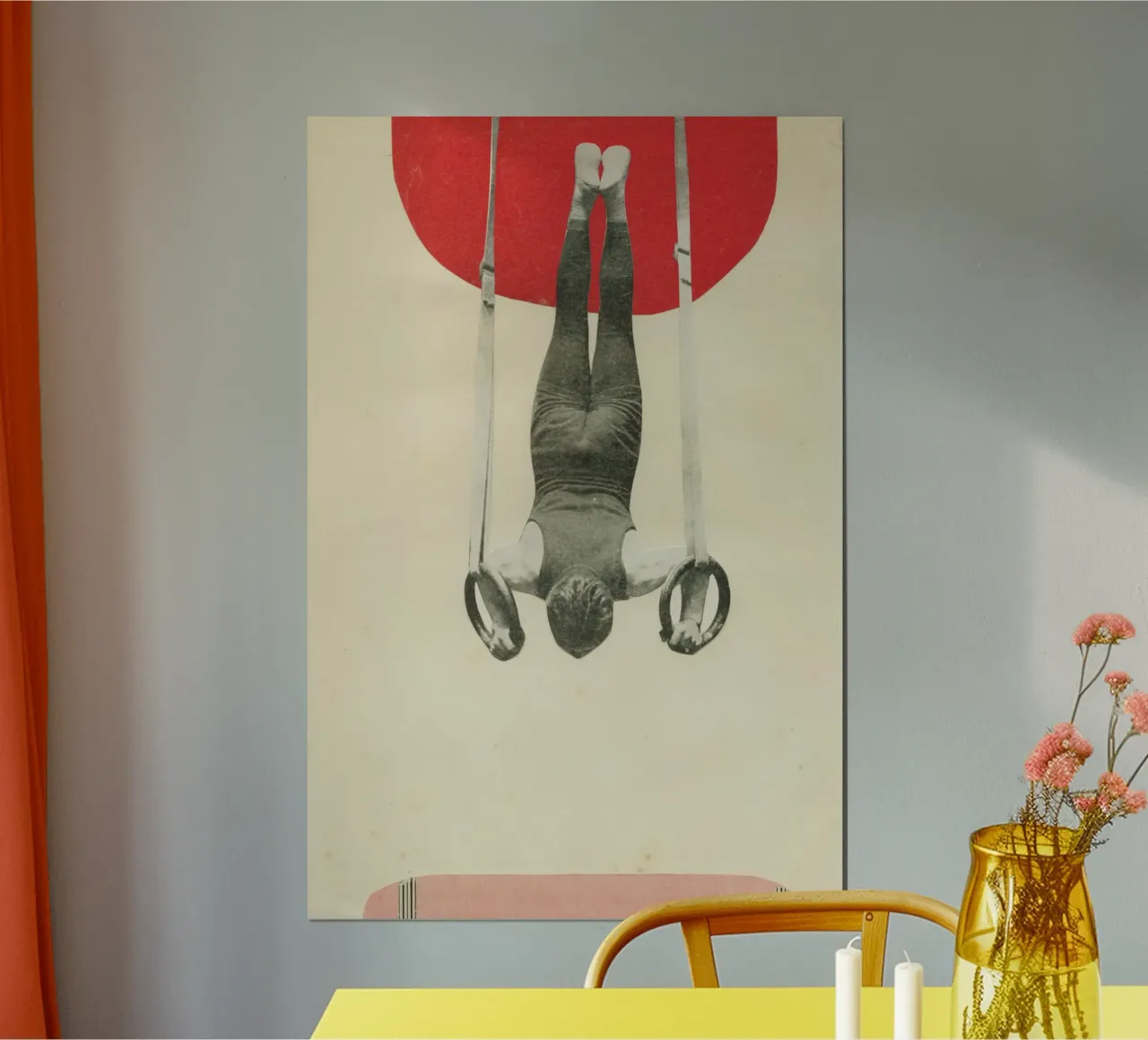 silent poster by Cassia Beck Collage