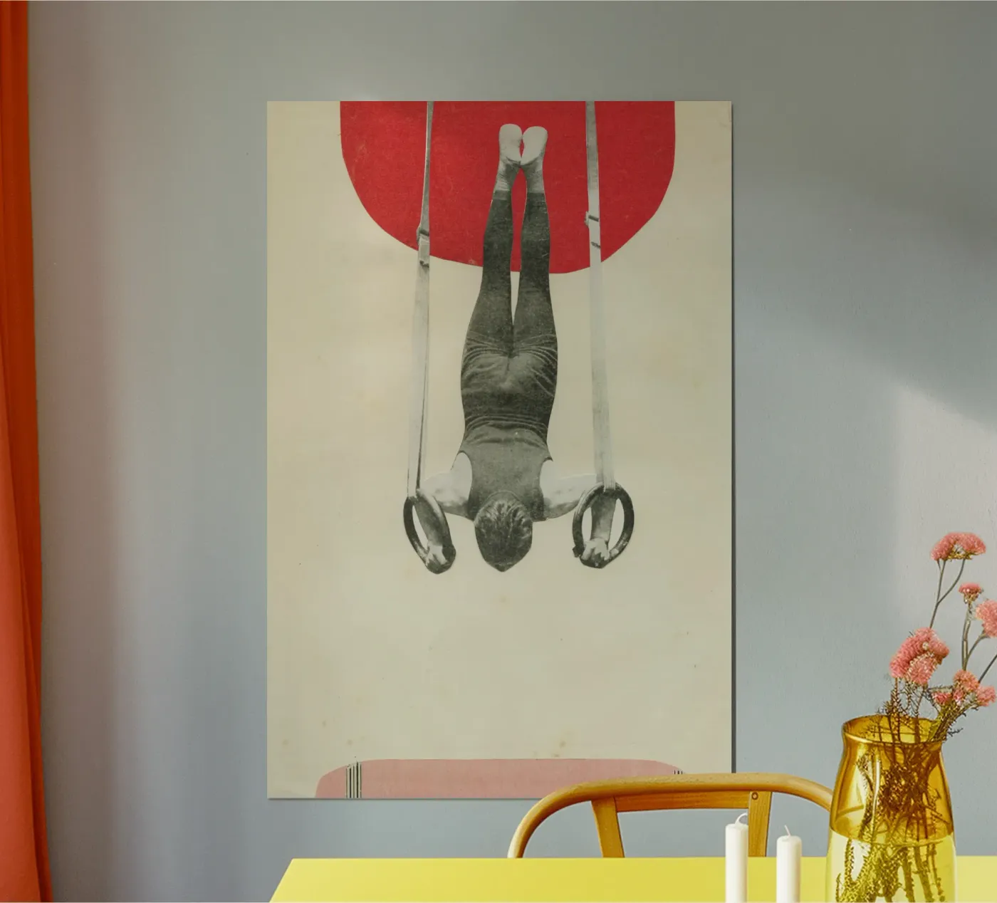 silent poster by Cassia Beck Collage