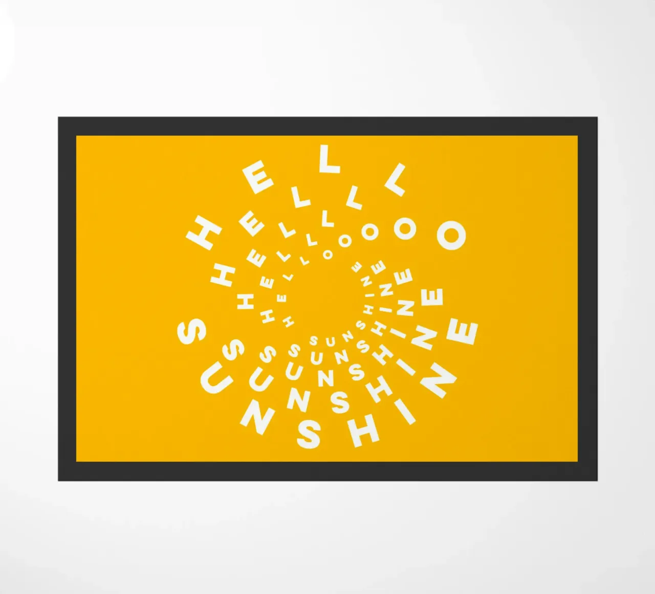 CIAO GIALLO SOLE zerbino da Dominique Vari Words