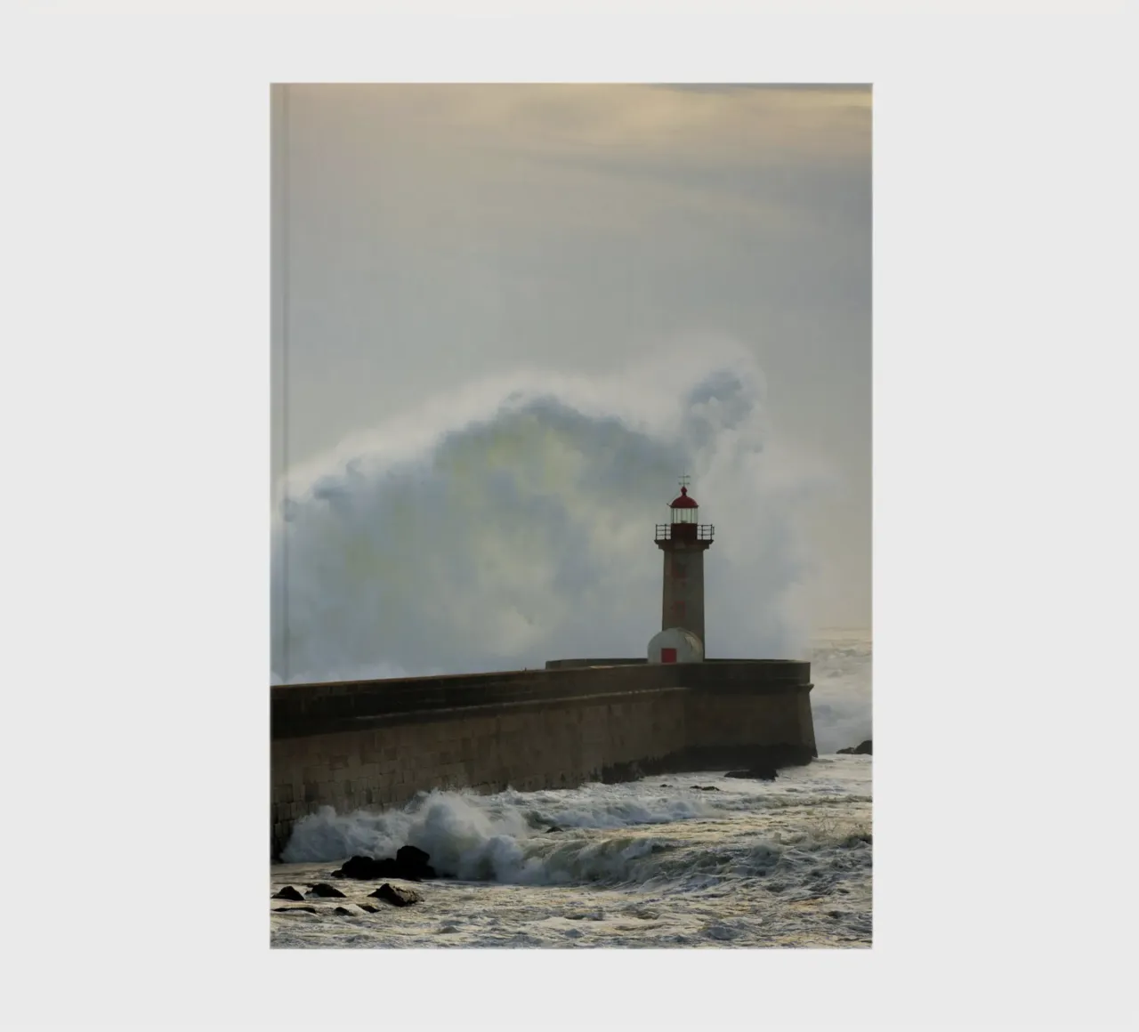 Lighthouse ocean notebook by Teresa André