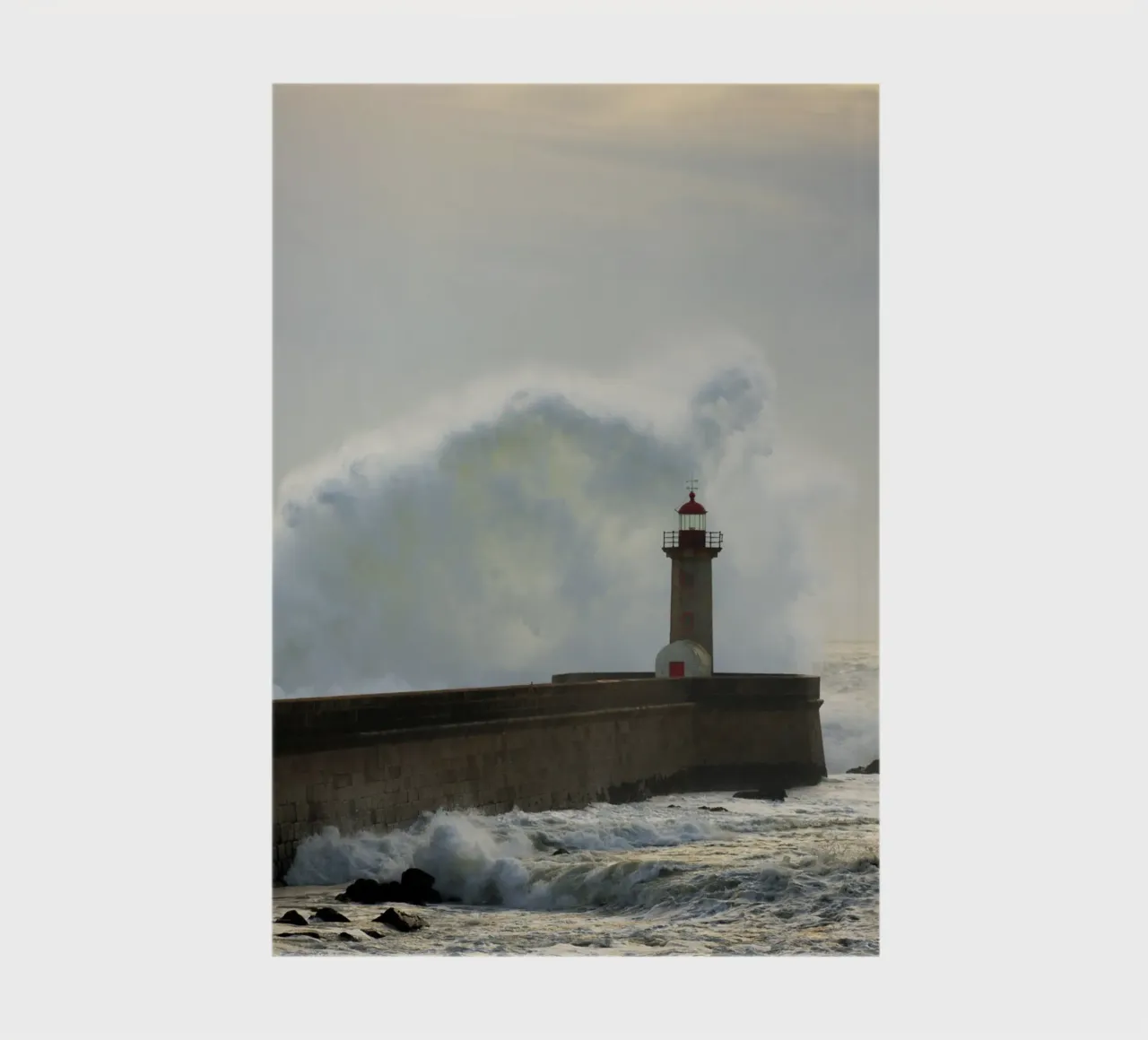 Lighthouse ocean notebook by Teresa André