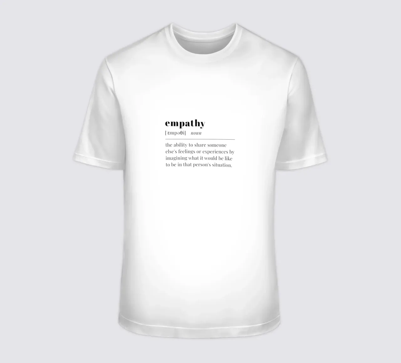 empathy t-shirt da pilotpegasus