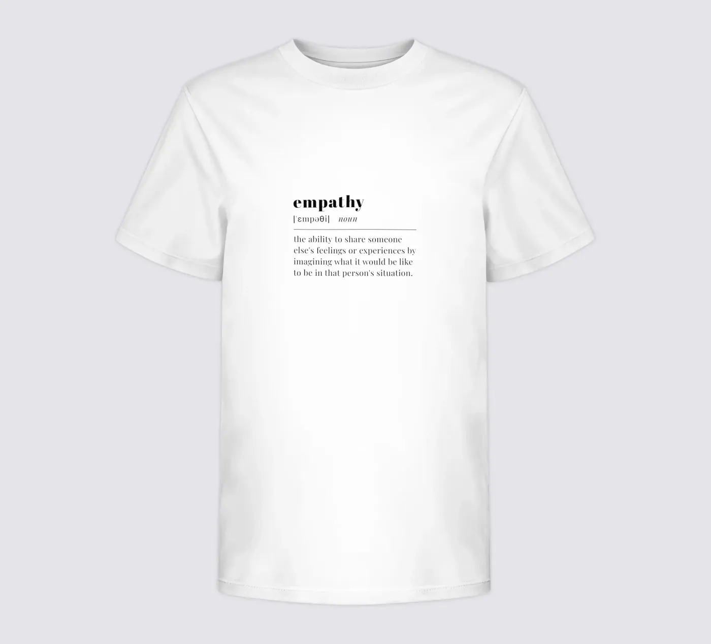 empathy t-shirt bambini da pilotpegasus