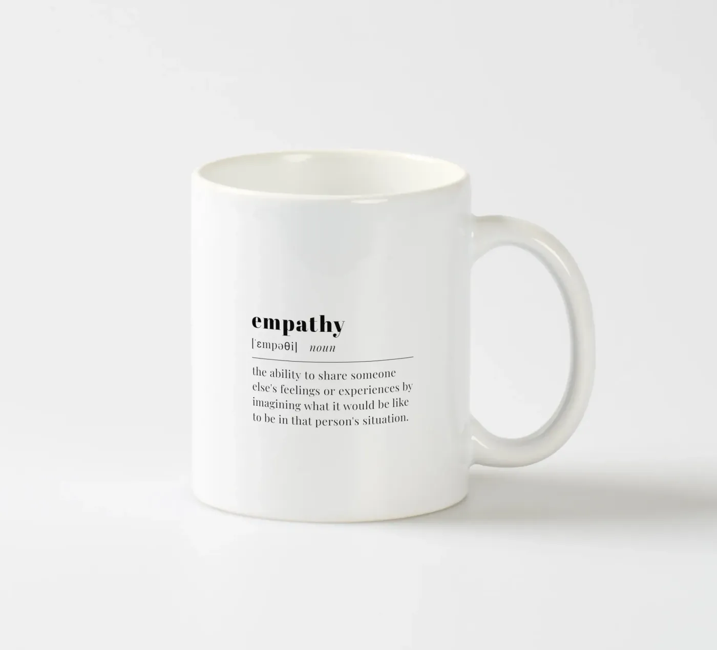 empathy ceramic mug by pilotpegasus