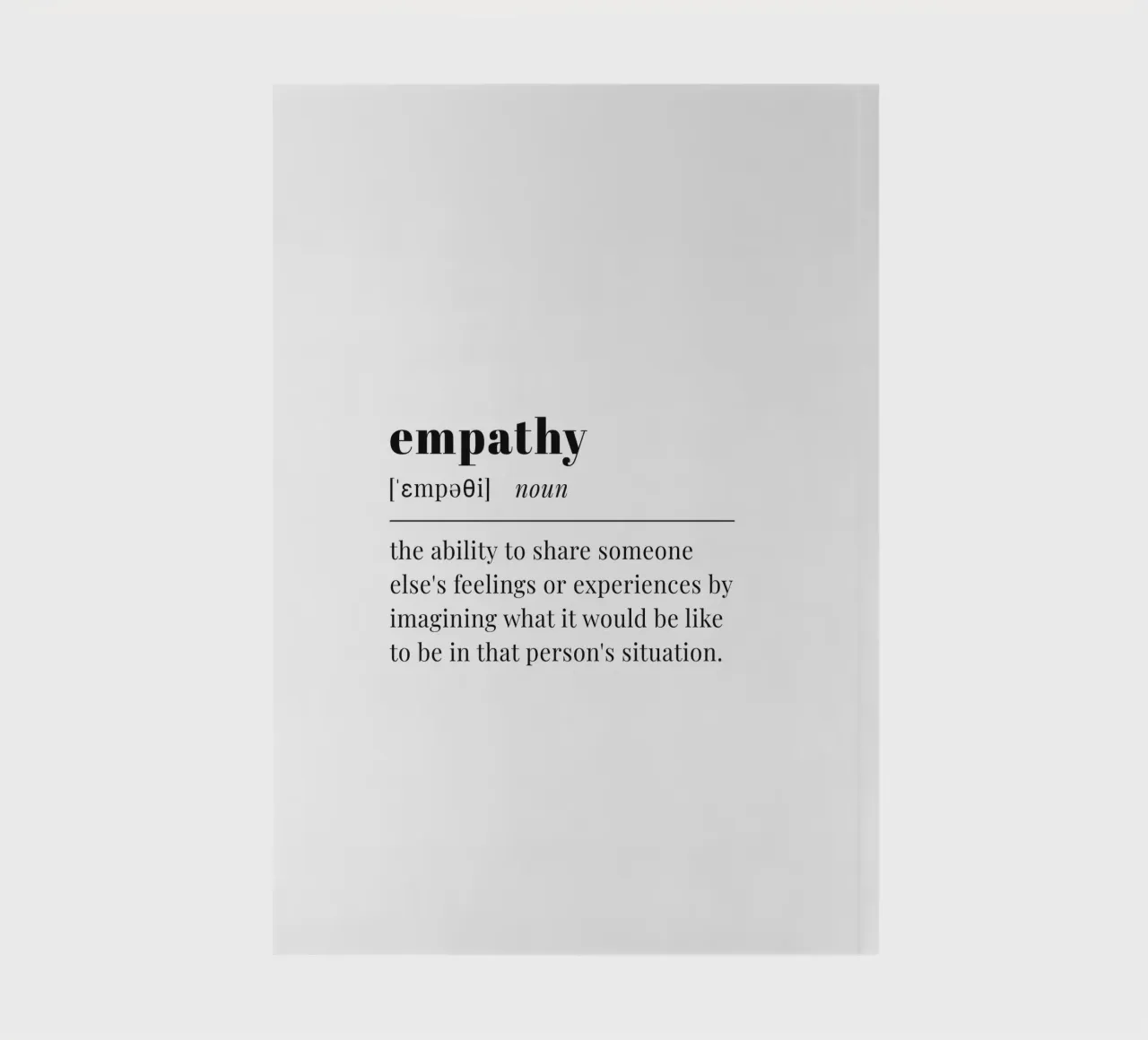 empathy notebook by pilotpegasus
