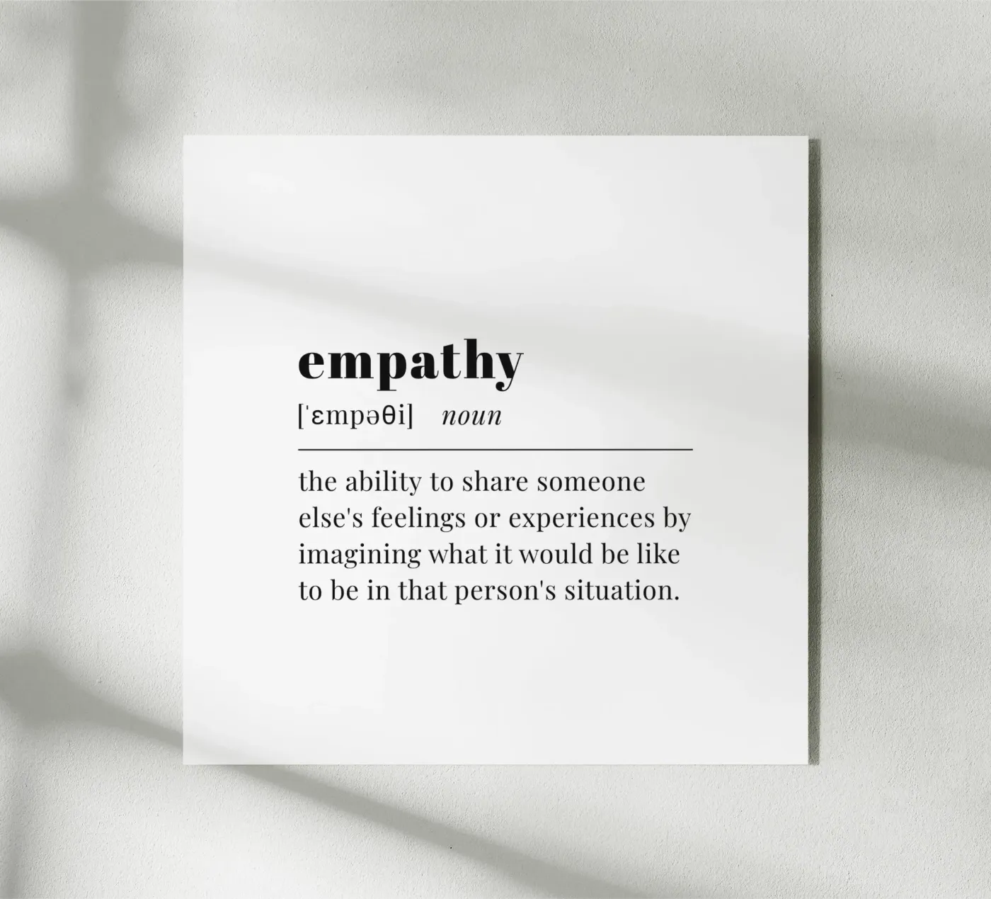 empathy Acryl-Glas von pilotpegasus