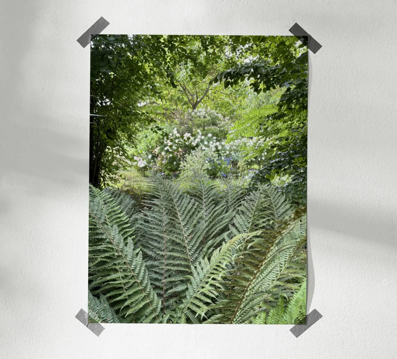 Végétations poster con telaio in plastica da Estelle Création