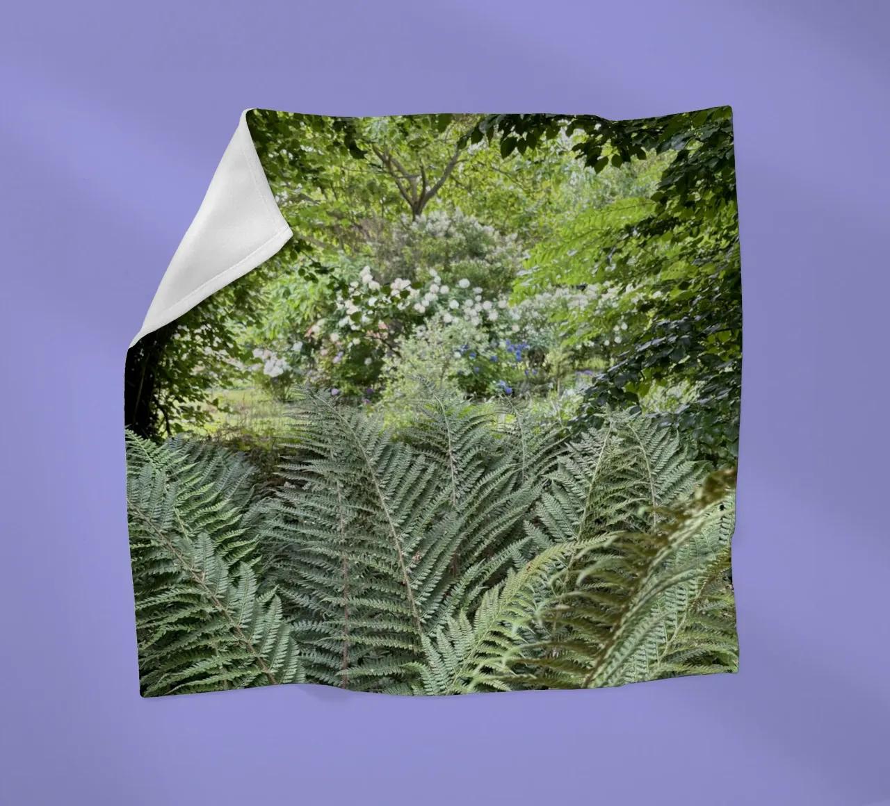 Végétations Fleecedecke von Estelle Création