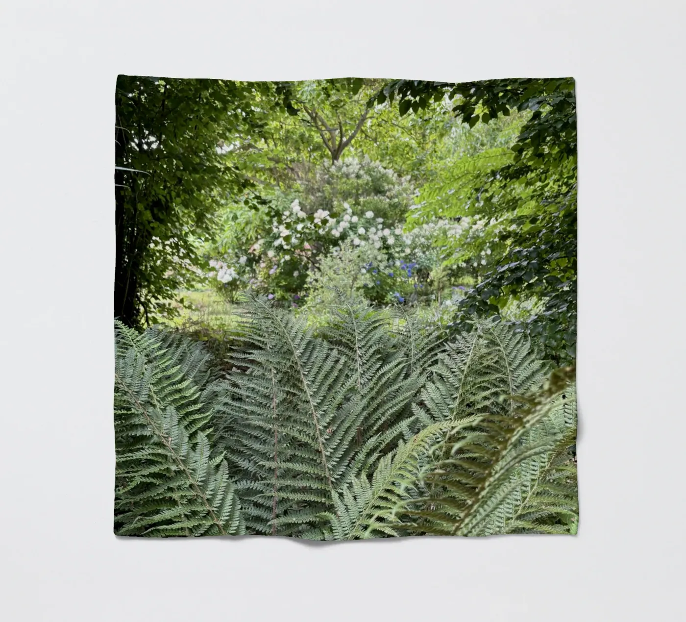 Végétations plaid polaire de Estelle Création