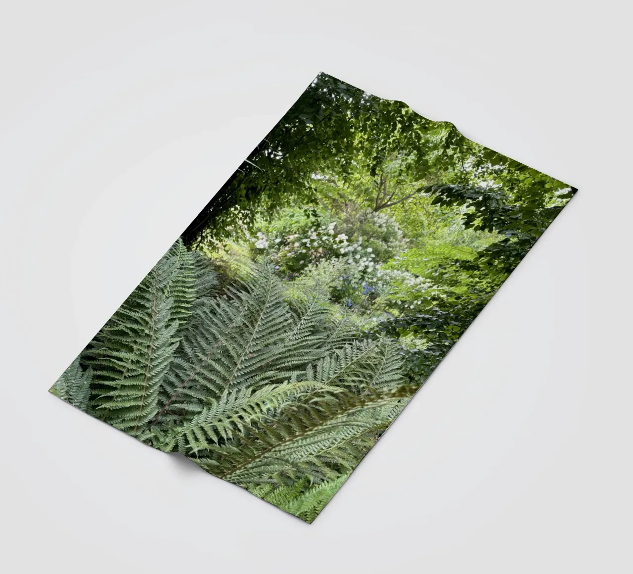 Végétations Fleecedecke von Estelle Création