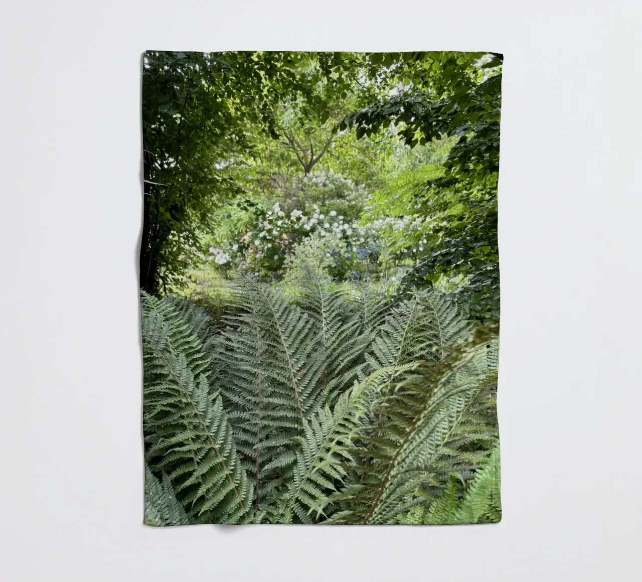 Végétations Fleecedecke von Estelle Création