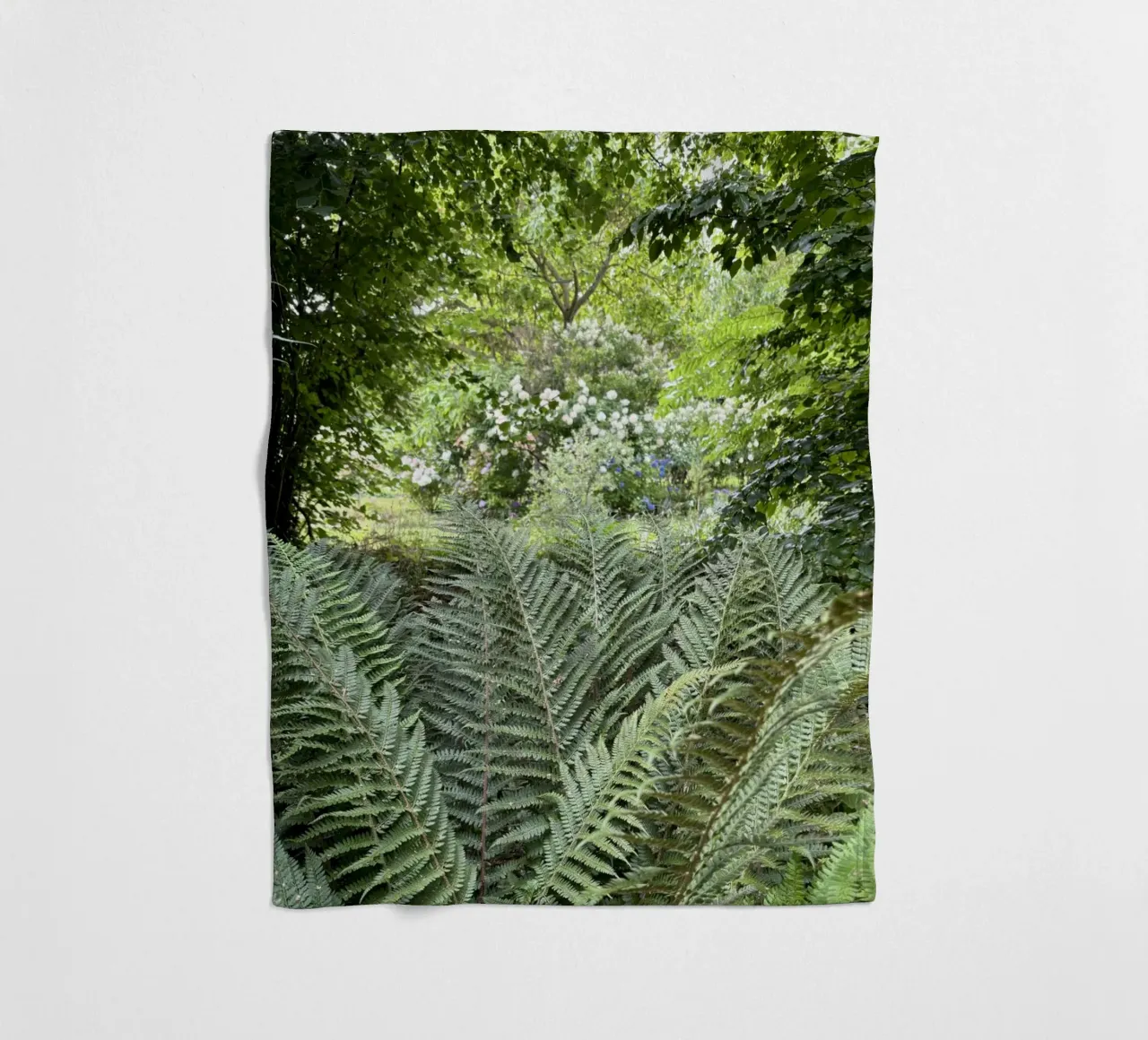 Végétations Fleecedecke von Estelle Création