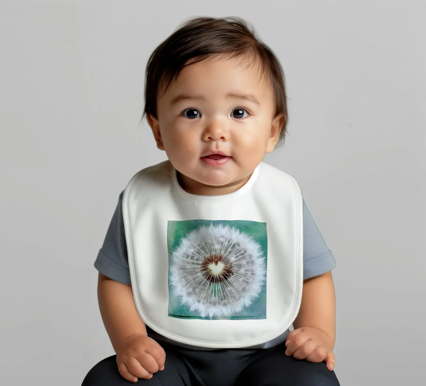 Dandy Heart baby slabbetje van Robin Delean