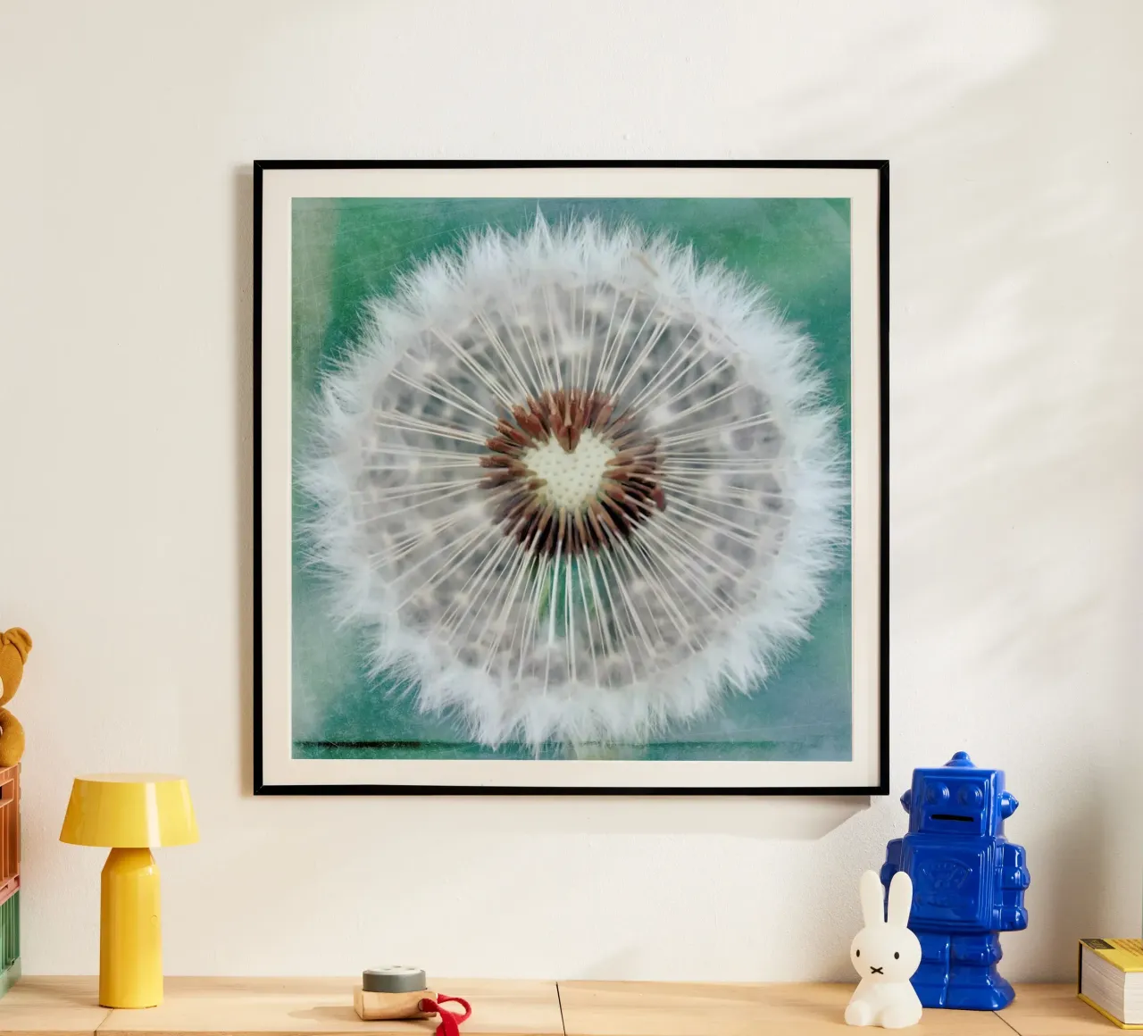Dandy Heart poster con telaio in plastica da Robin Delean