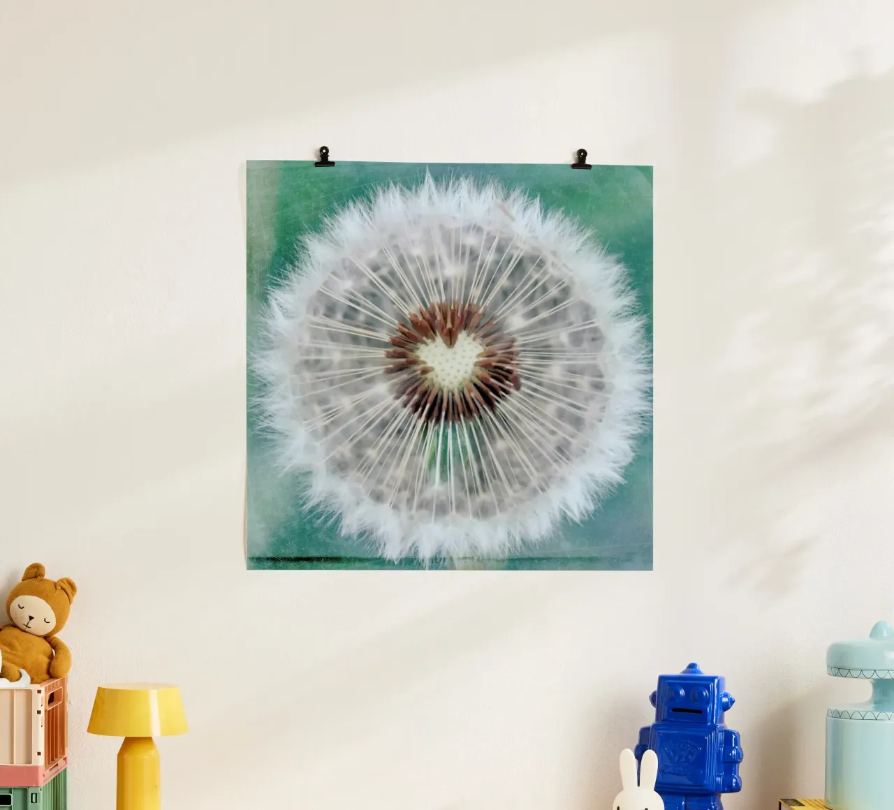 Dandy Heart poster con telaio in plastica da Robin Delean