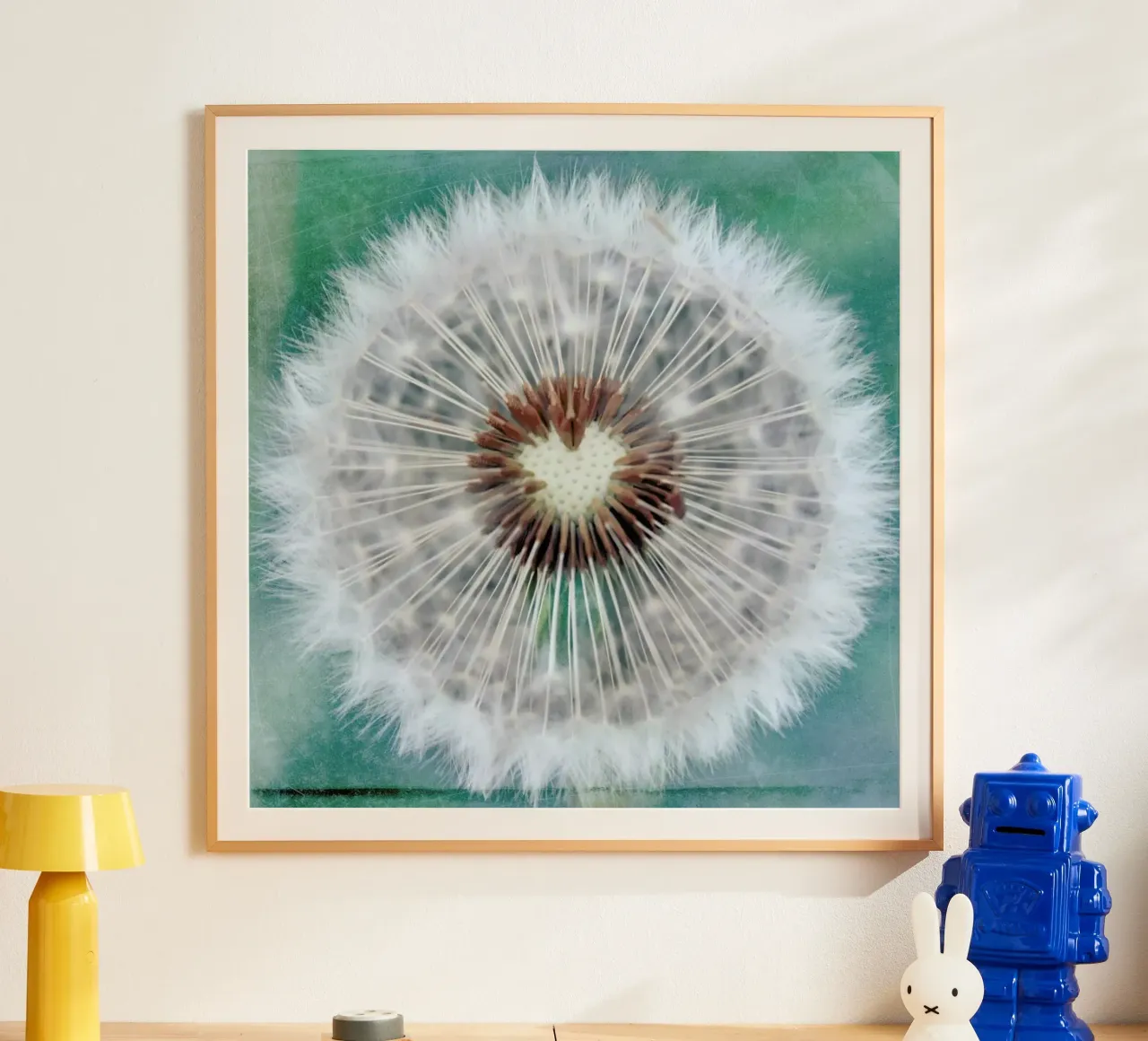 Dandy Heart poster con telaio in plastica da Robin Delean