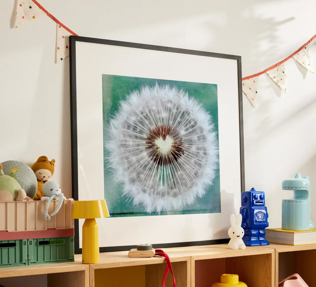 Dandy Heart poster con telaio in plastica da Robin Delean