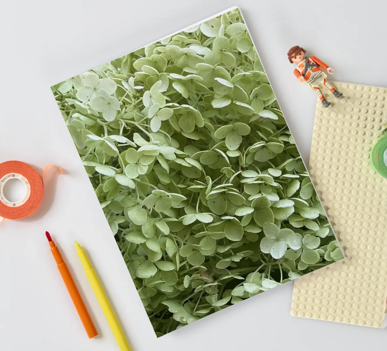 Hydrangea notebook by Estelle Création