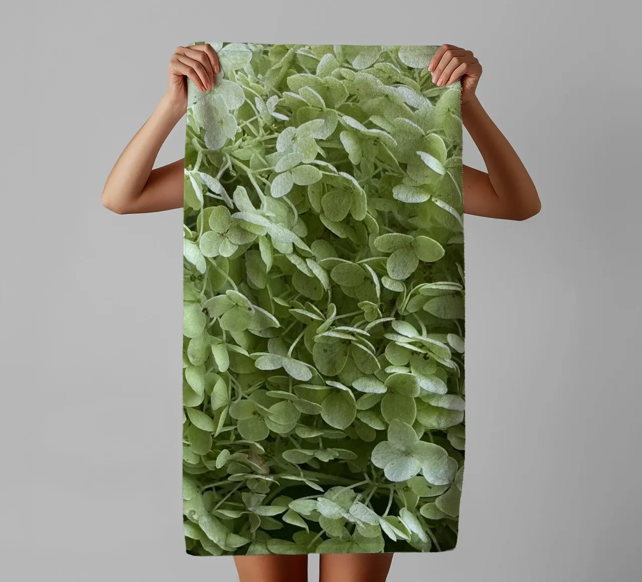Hydrangea towel by Estelle Création