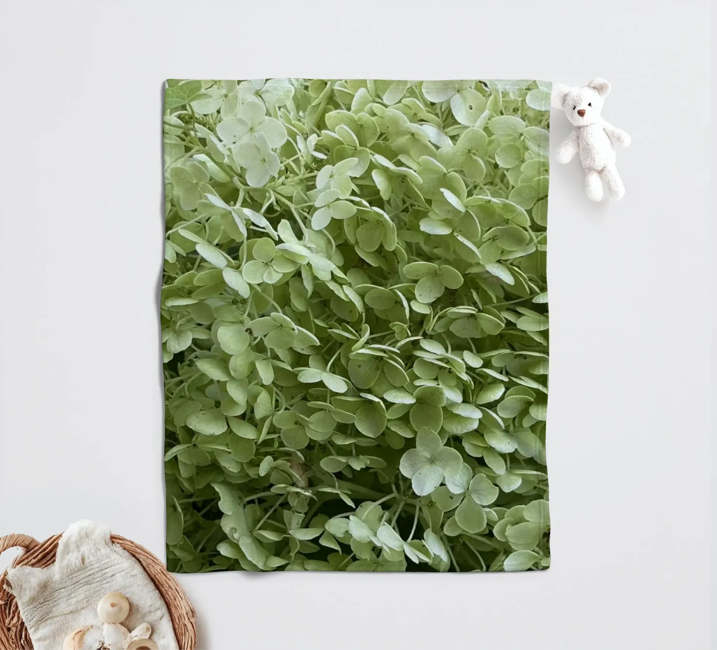 Ortensia coperta in pile da Estelle Création