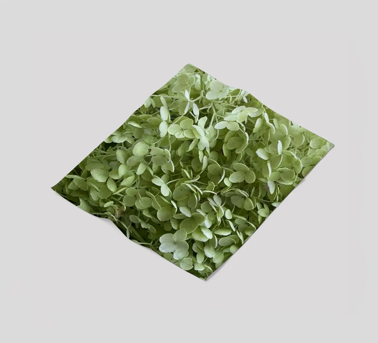 Hortensie Fleecedecke von Estelle Création
