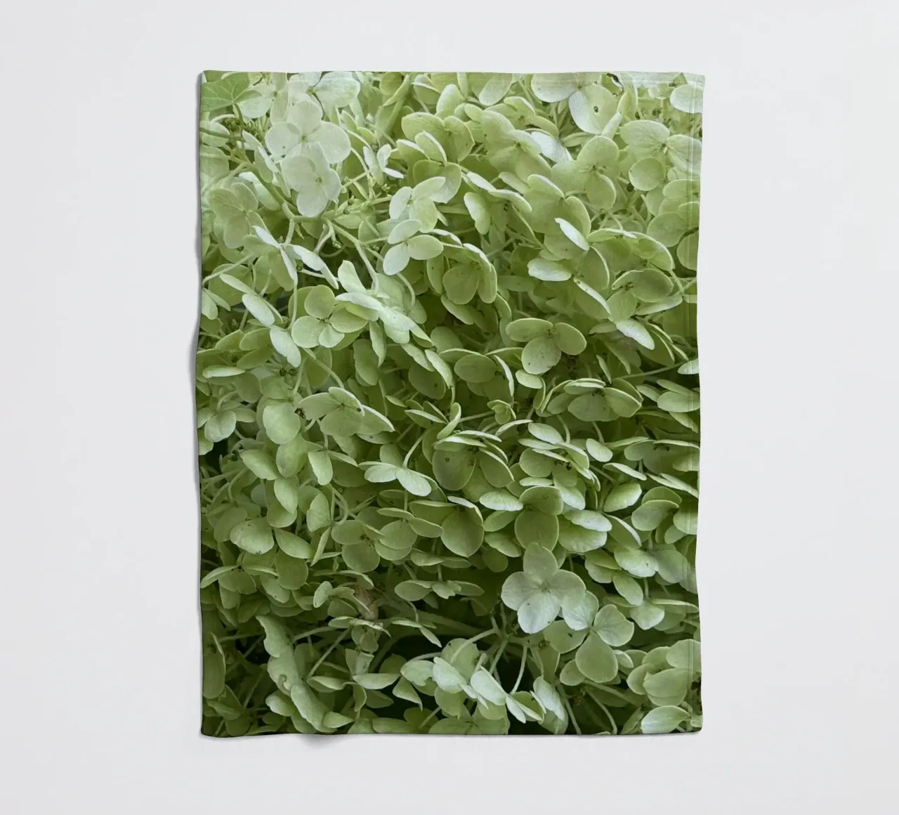 Hortensie Fleecedecke von Estelle Création