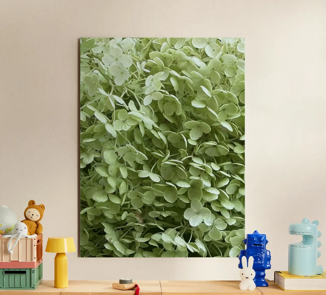 Hydrangea forex plate by Estelle Création