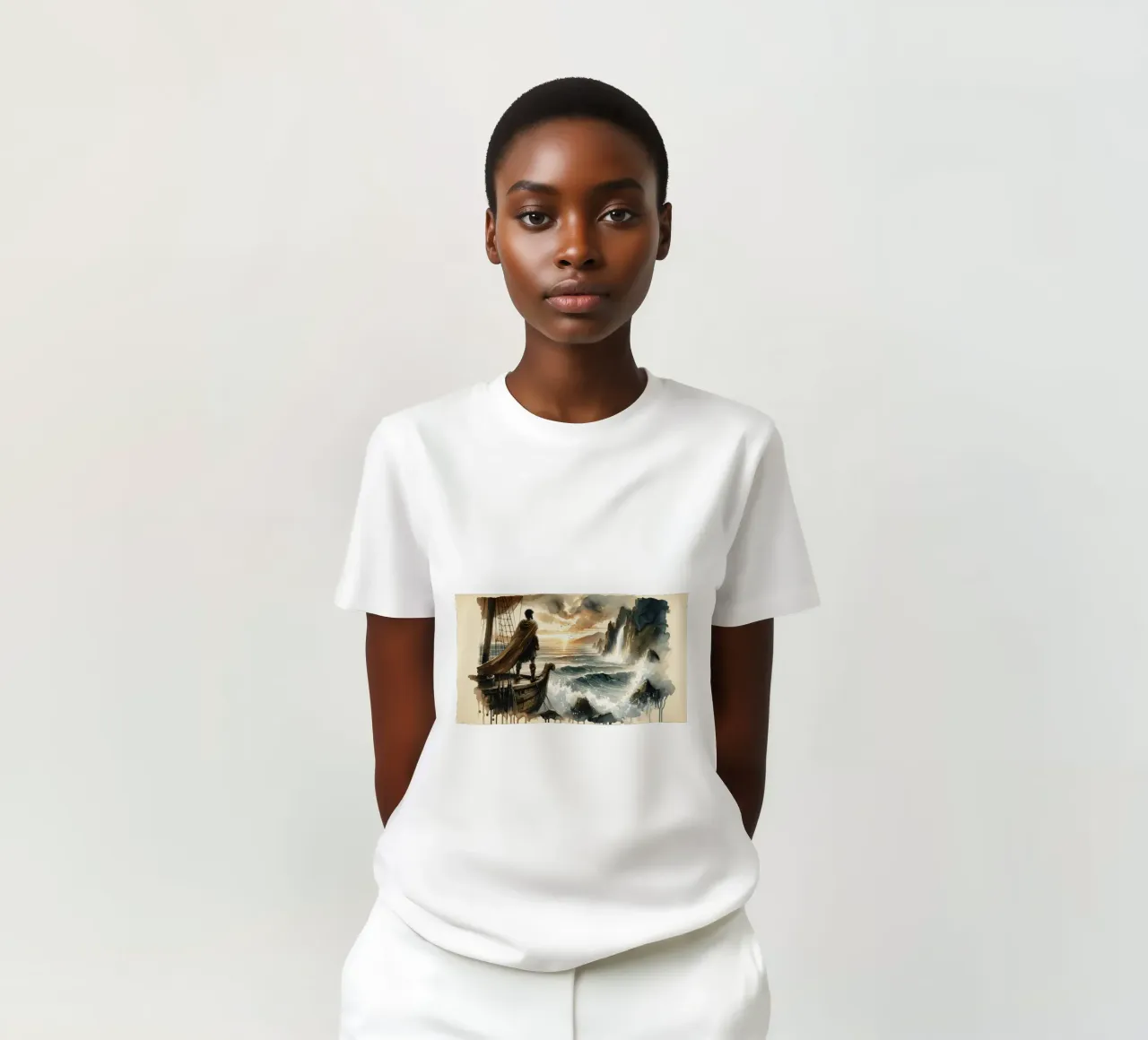 Odisseo torna a Itaca t-shirt da Chromatic Fusion Studio