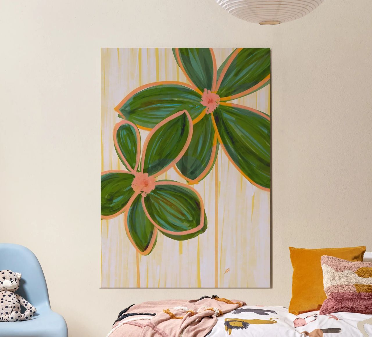 Simple Flowers Poster von sabidussi