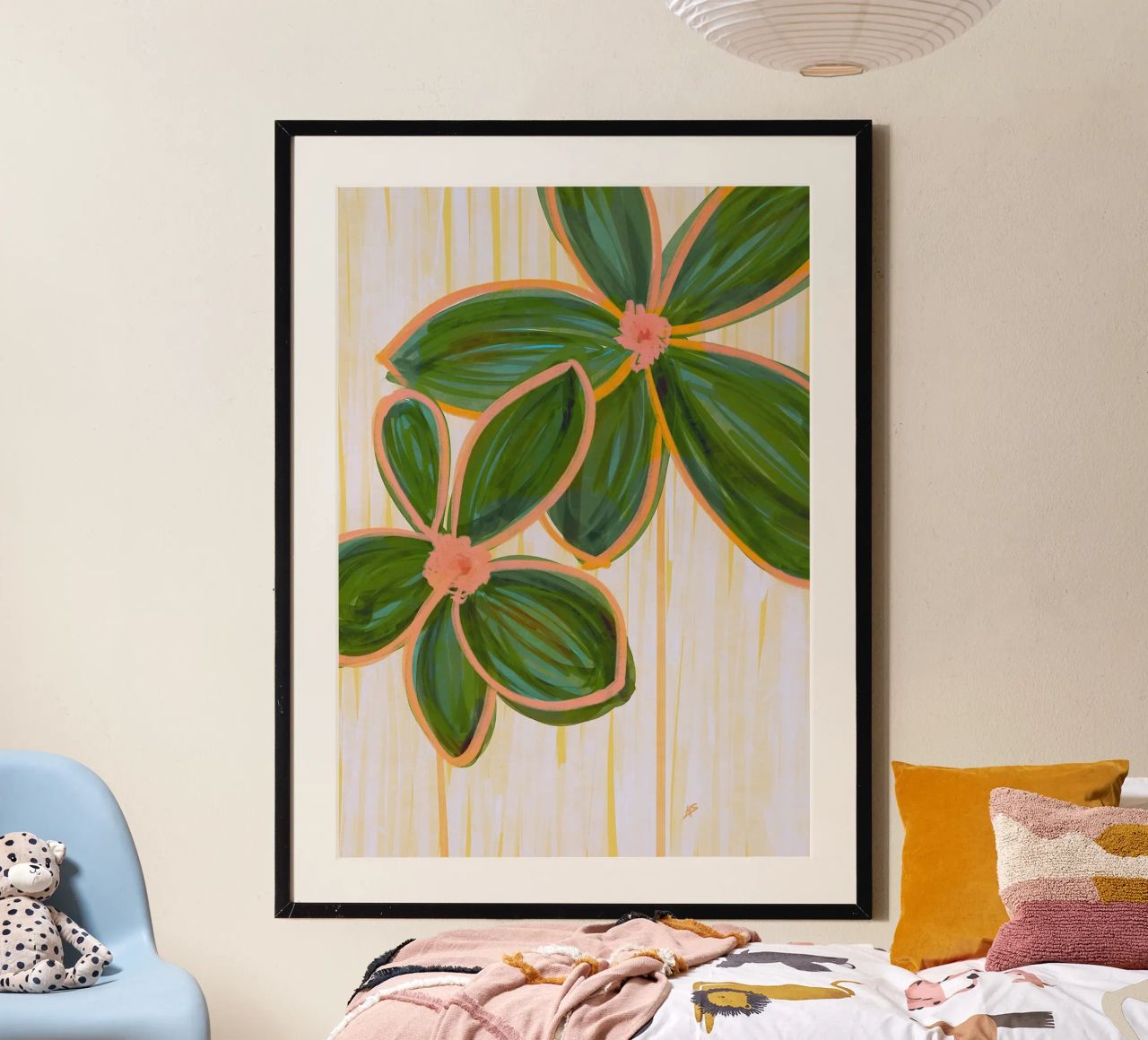 Simple Flowers Poster von sabidussi