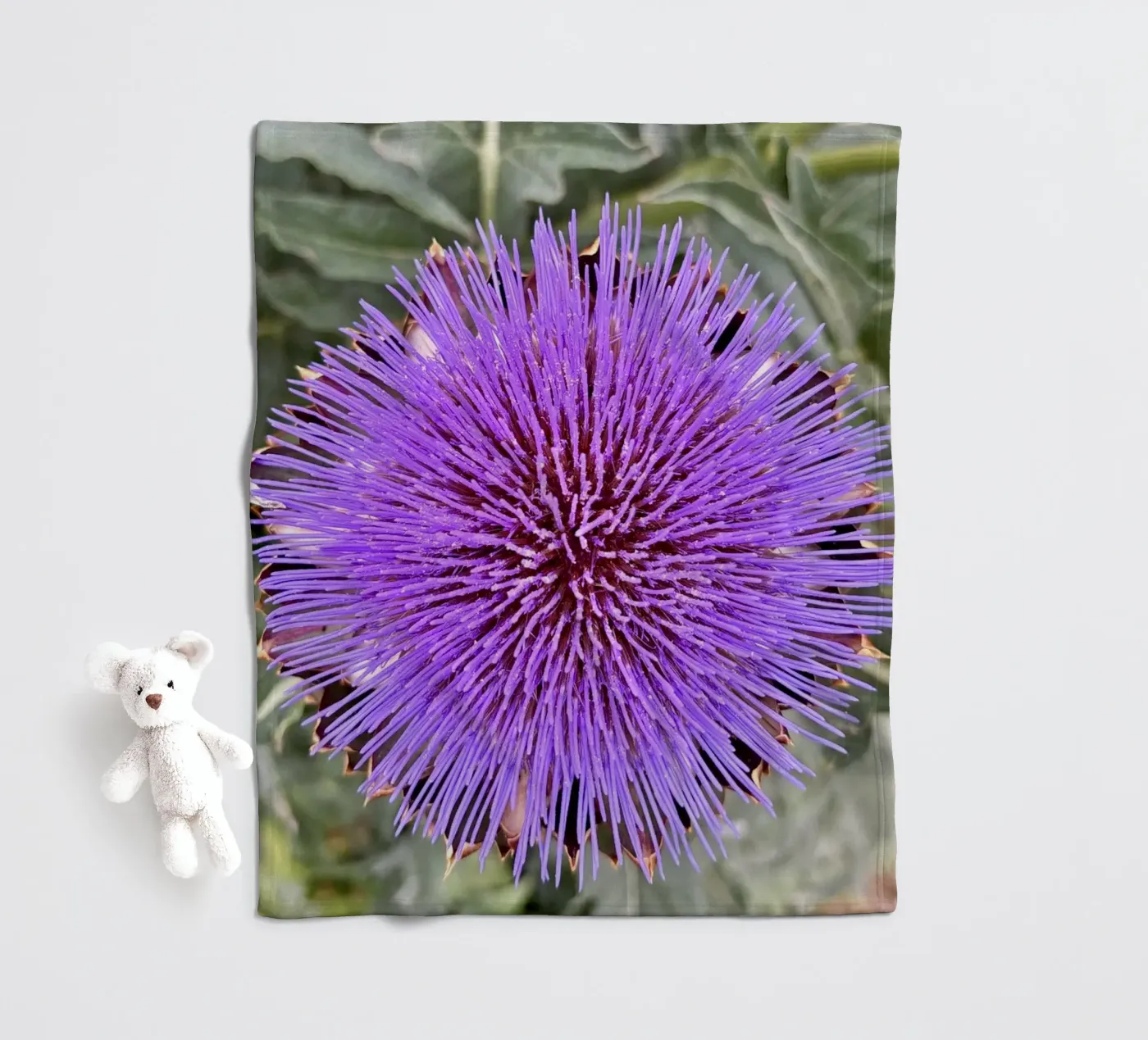 Flower Fleecedecke von Estelle Création