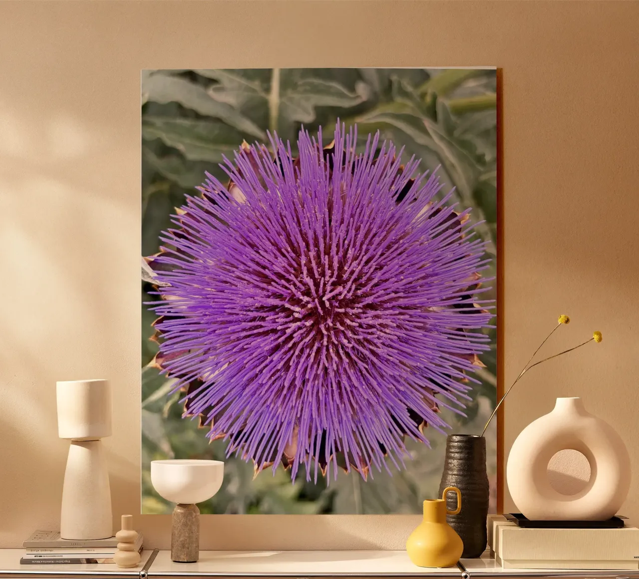 Flower acrylic glass by Estelle Création