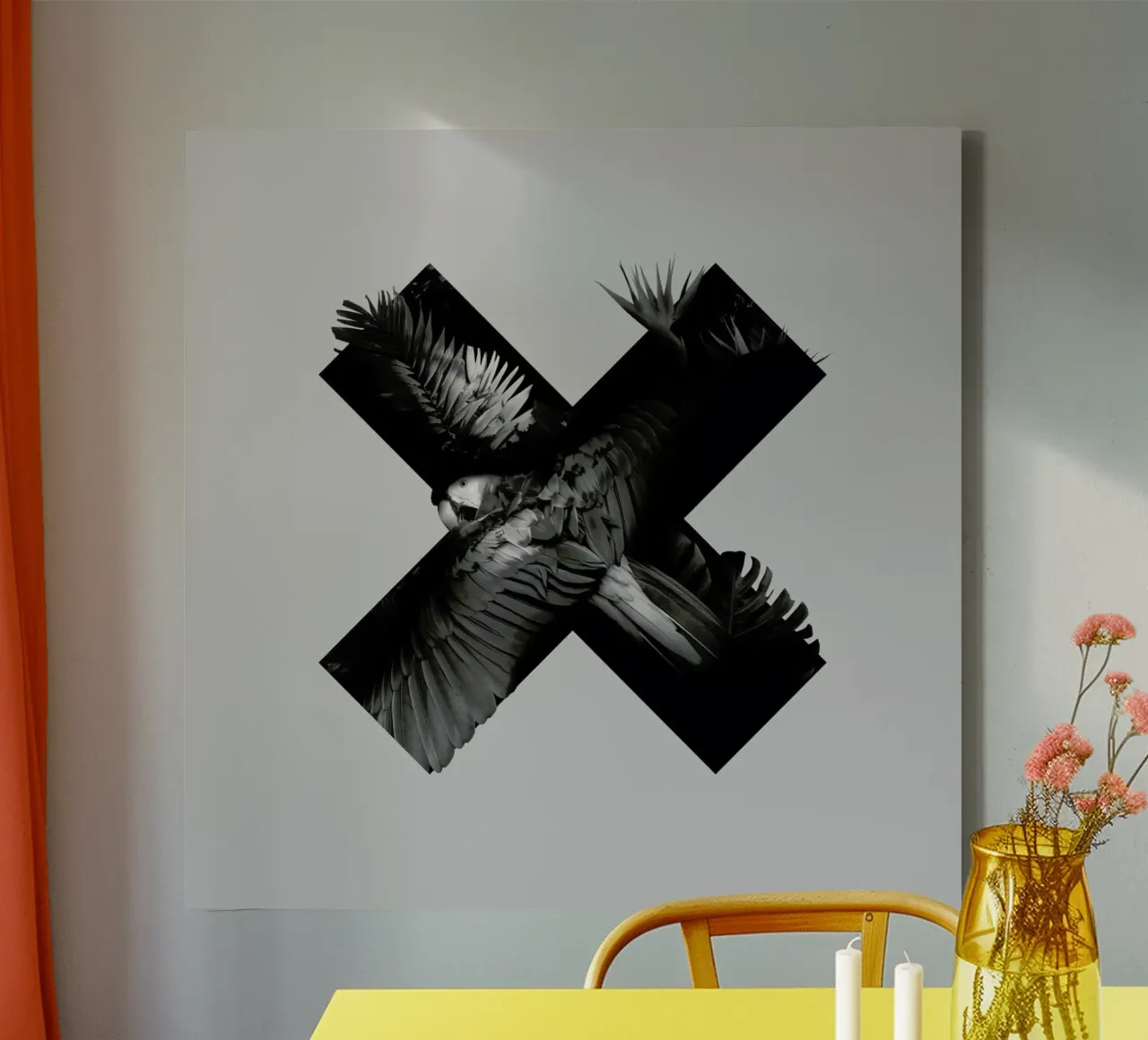 Xotic canvas with Floater frame by Chris Wharton