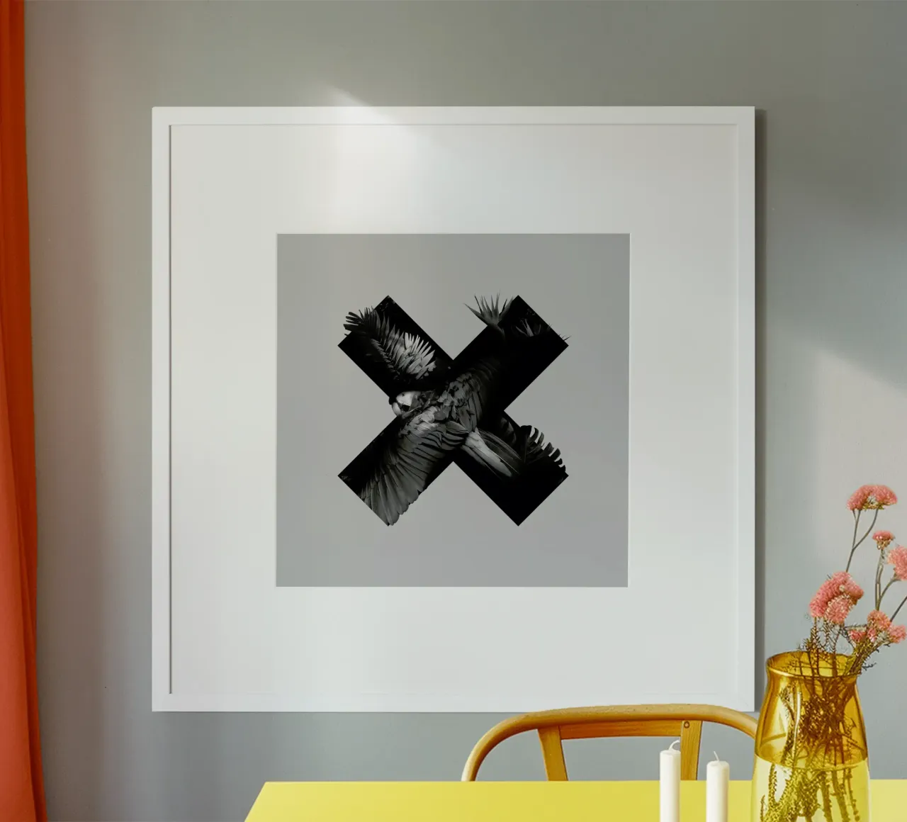 Xotic poster con telaio in plastica da Chris Wharton