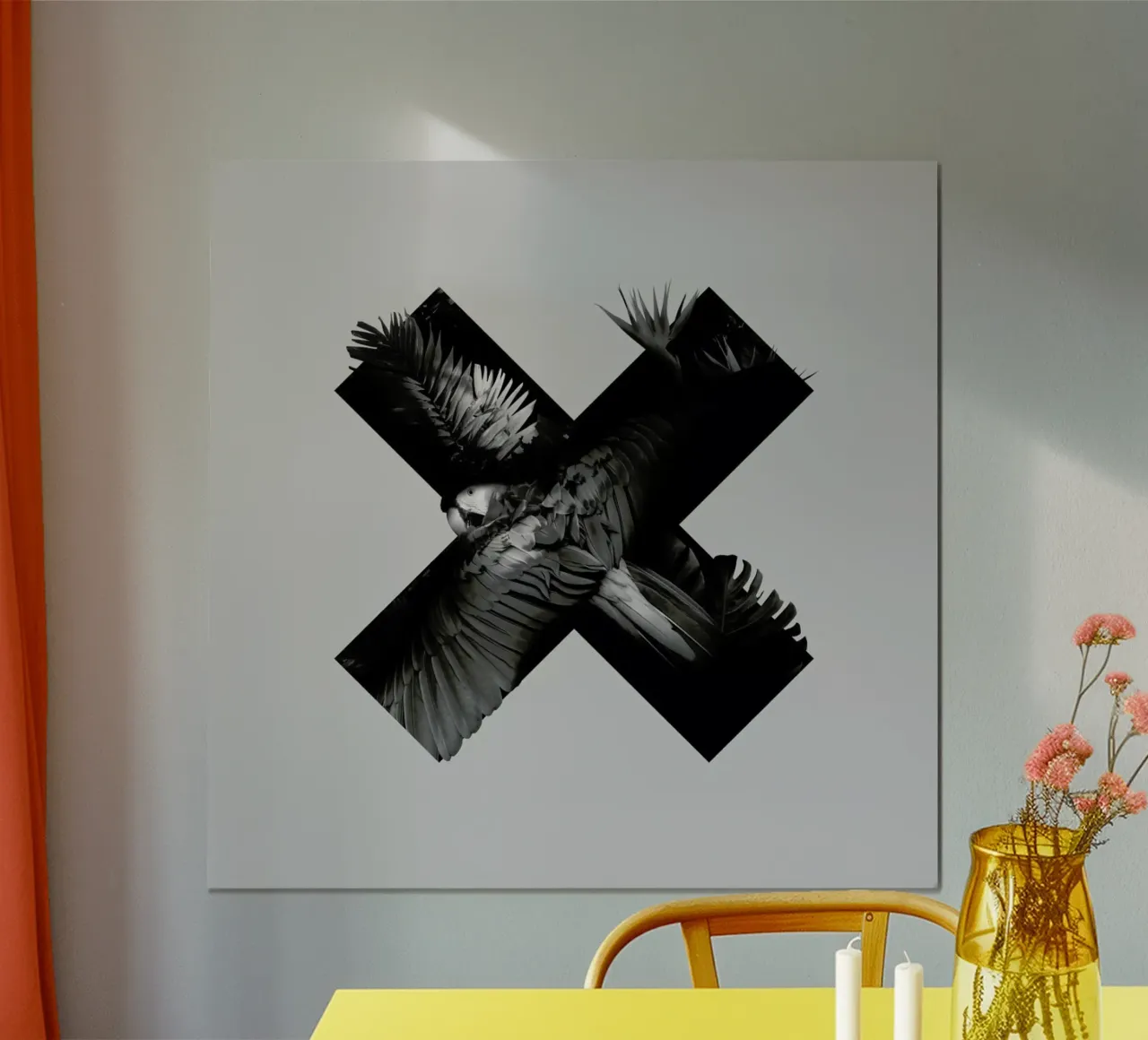 Xotic poster con telaio in plastica da Chris Wharton