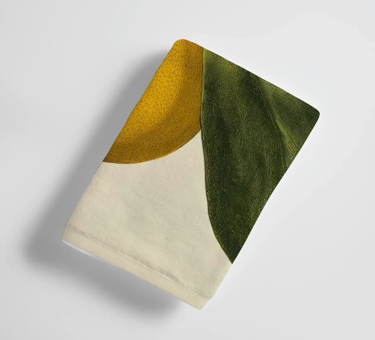 Limone e fiori Retro Vintage Botanico Boho Frutta Tropicale asciugamano da bagno da Gentle Echoes Art