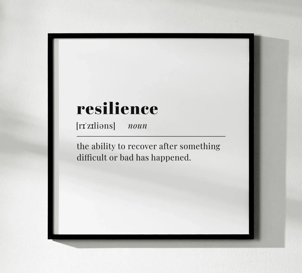 resilience poster by pilotpegasus