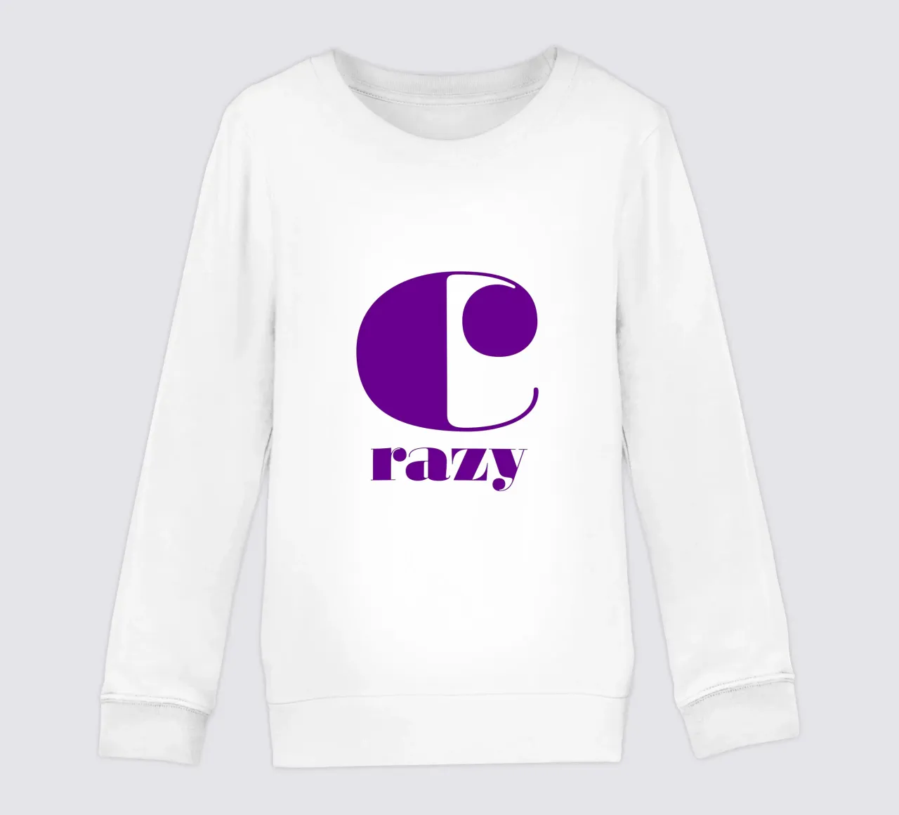Crazy kids sweatshirt by Typehype