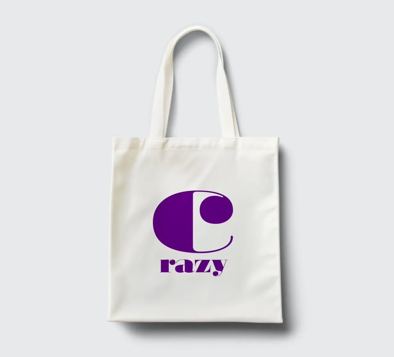 Crazy tote bag by Typehype