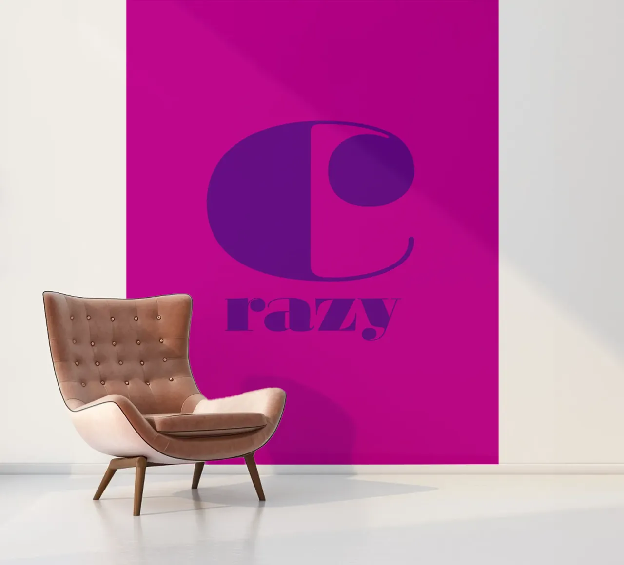 Crazy fotobehang van Typehype