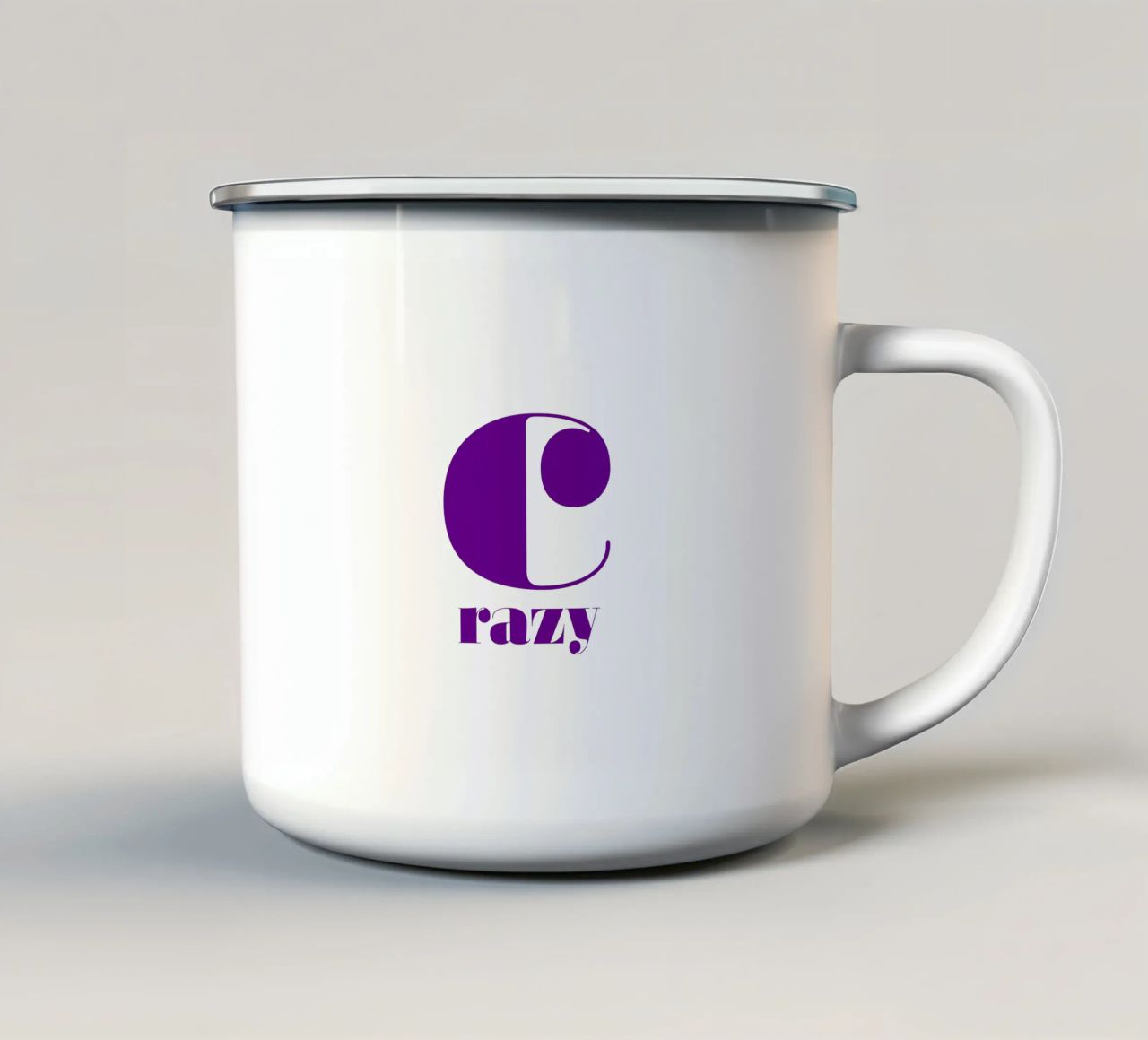 Crazy tazza in smalto da Typehype