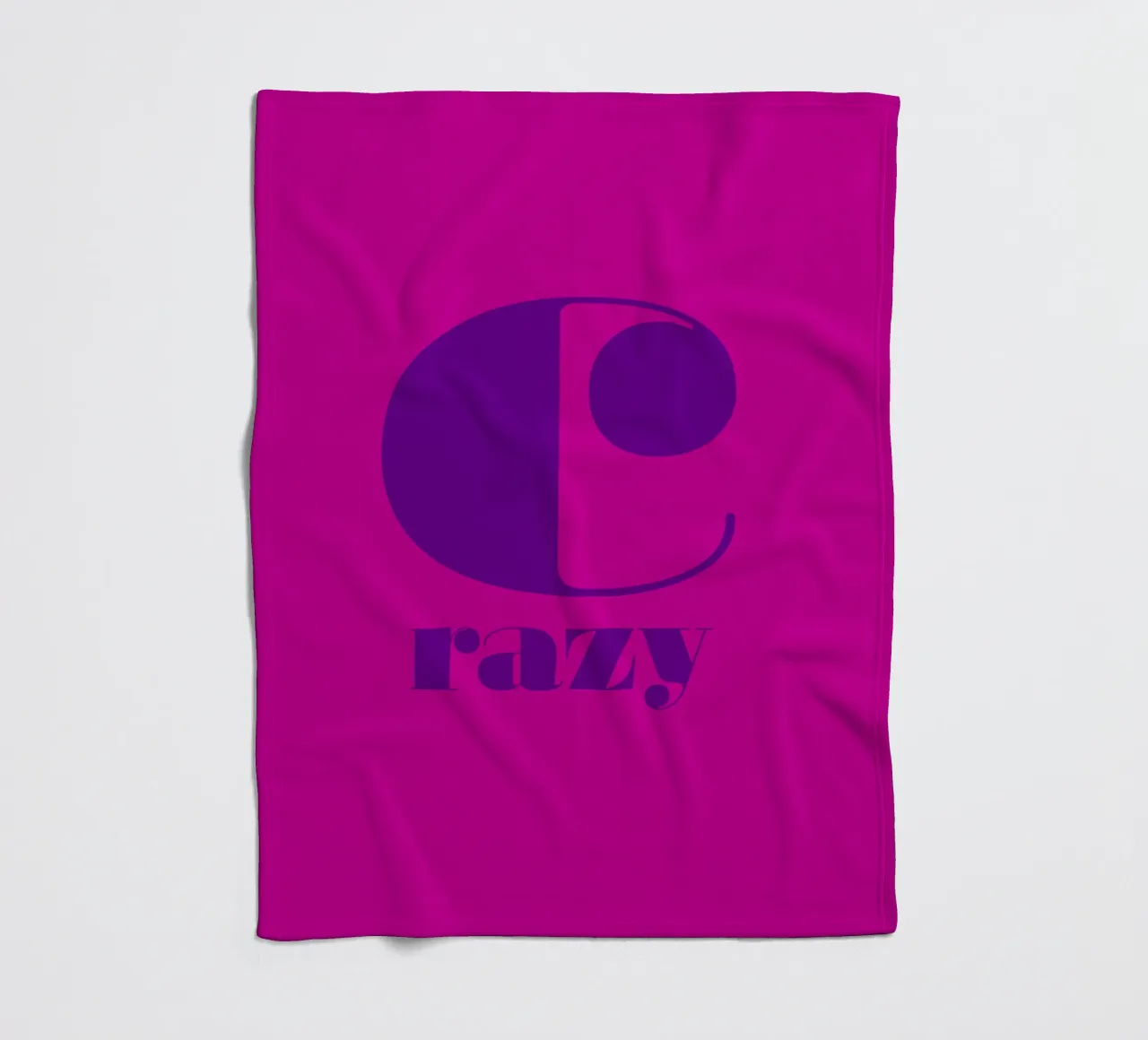 Crazy fleecedeken van Typehype