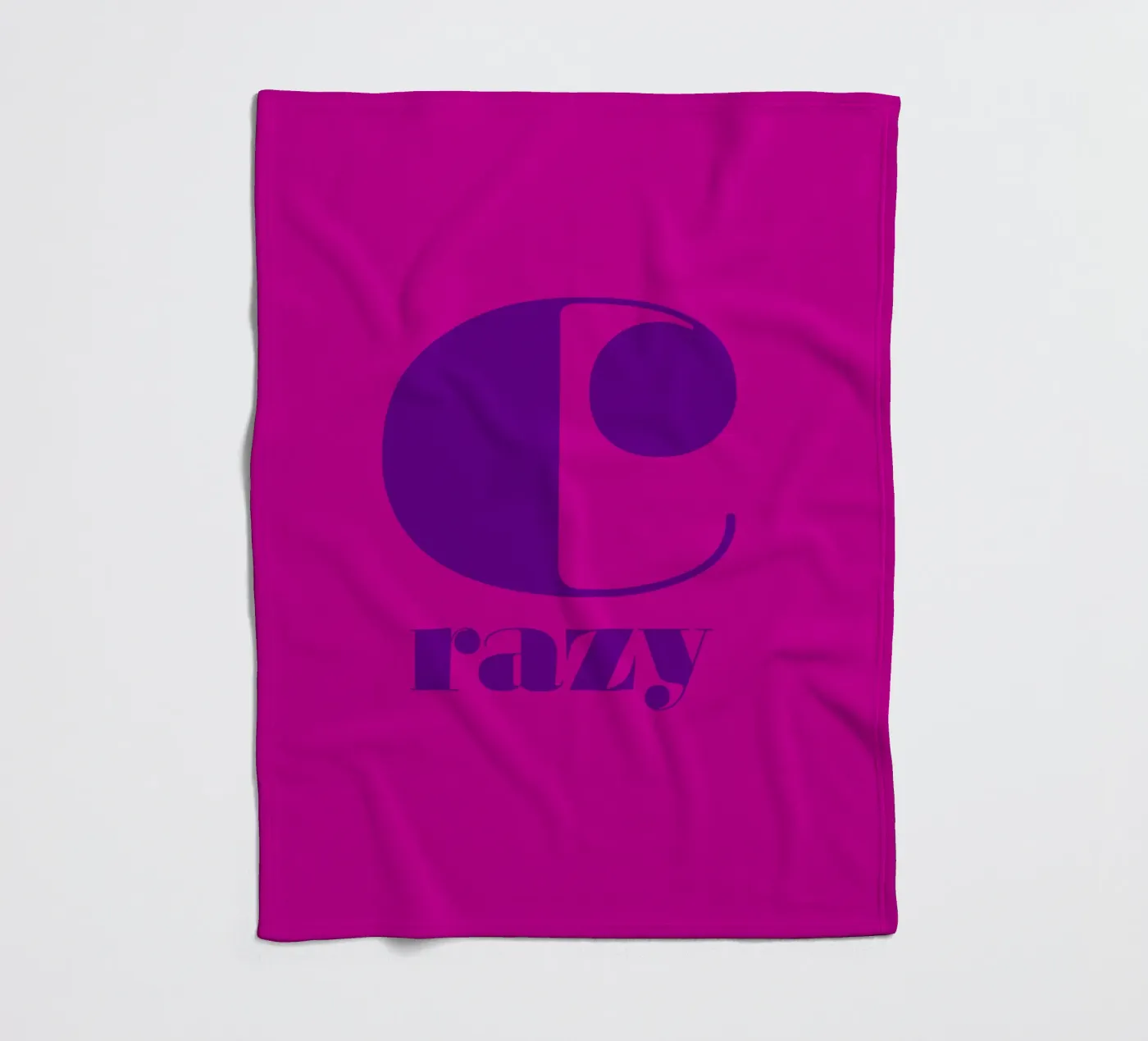 Crazy fleecedeken van Typehype