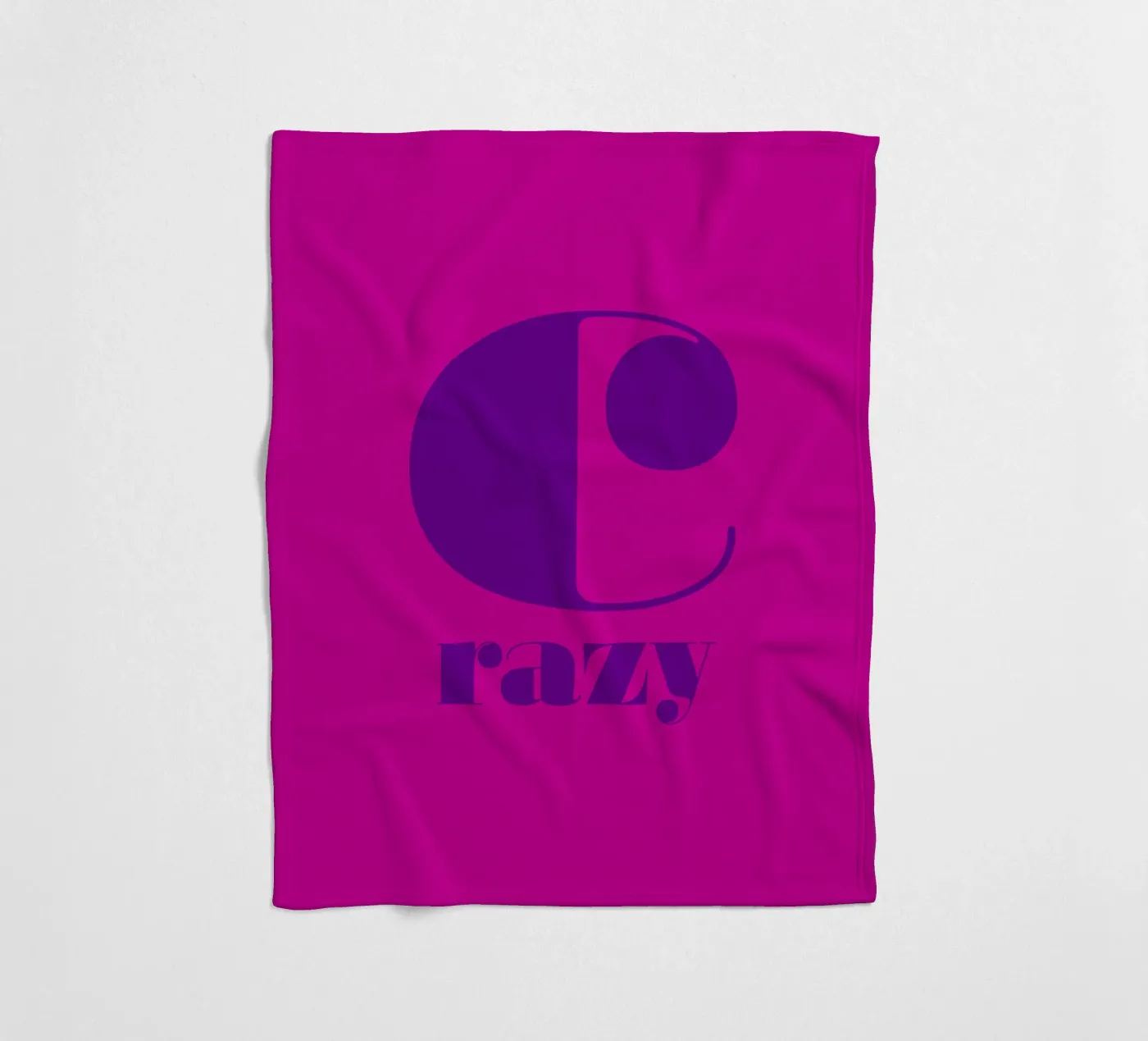Crazy coperta in pile da Typehype