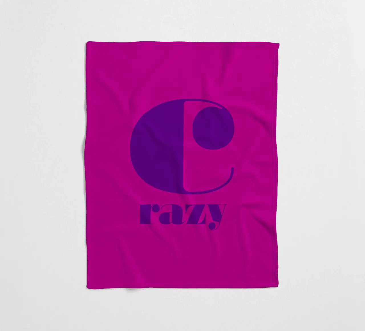 Crazy fleecedeken van Typehype