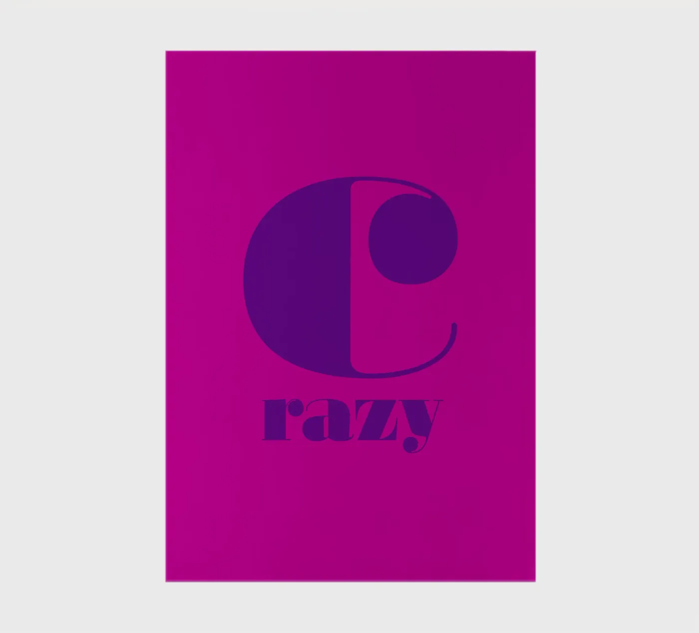 Crazy notebook by Typehype
