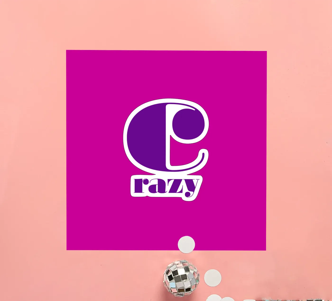 Crazy adesivo da Typehype