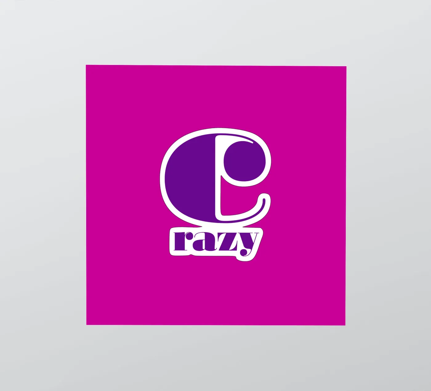 Crazy adesivo da Typehype