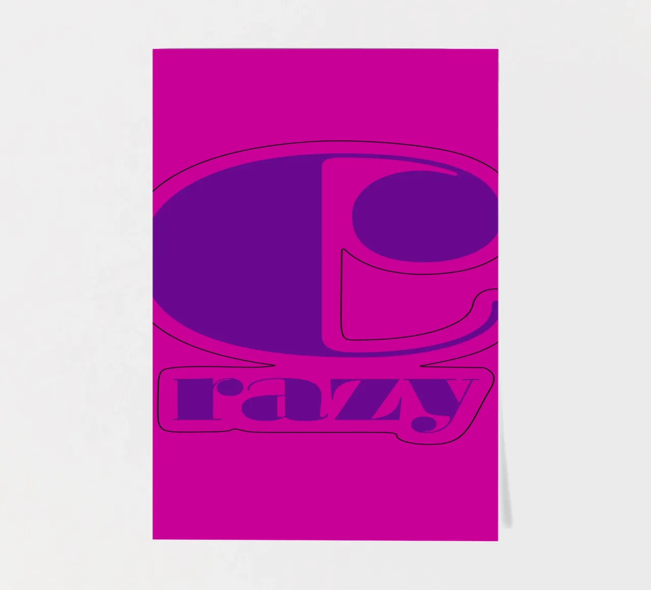 Crazy sticker sheet by Typehype