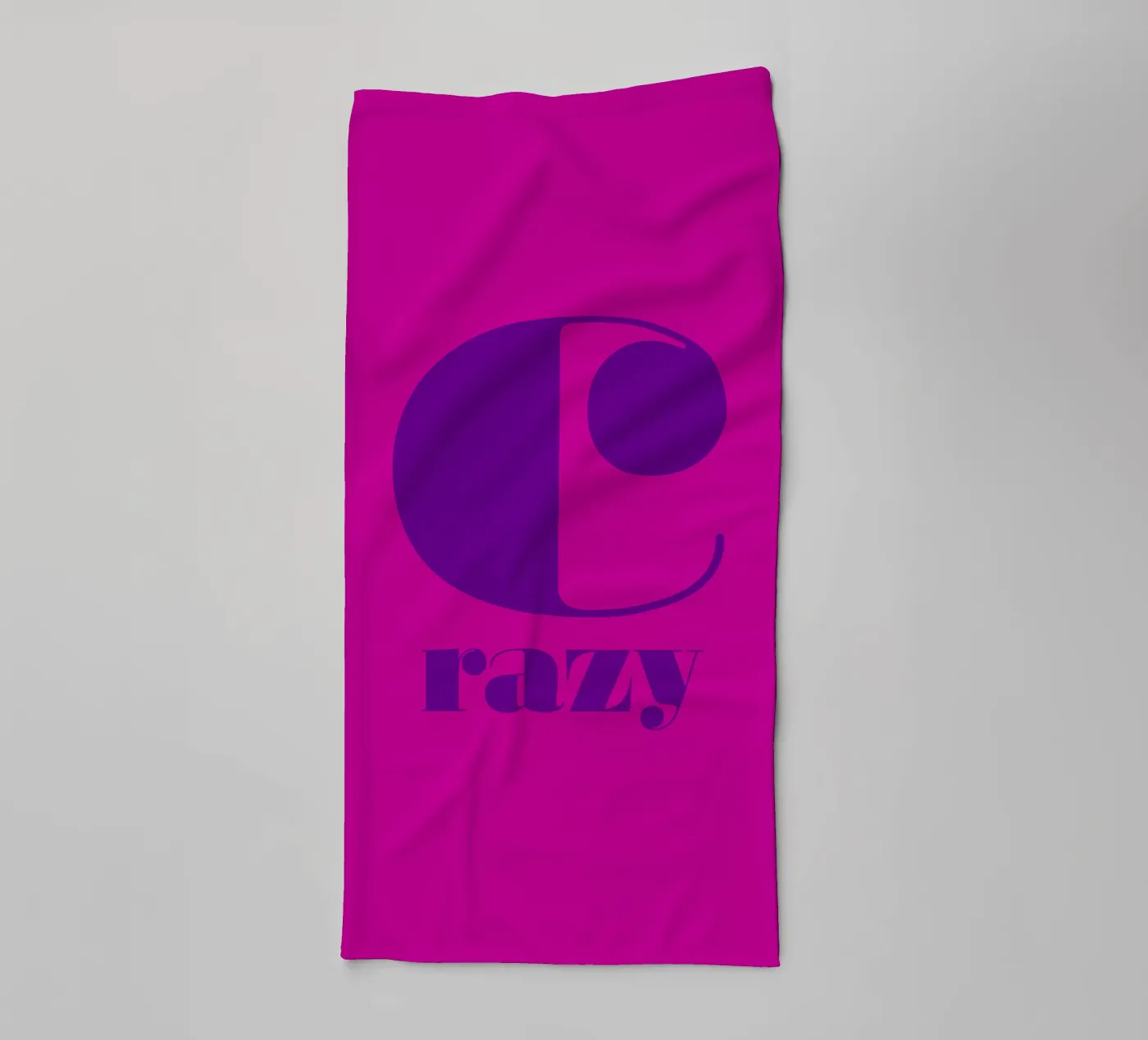 Crazy Handtuch von Typehype